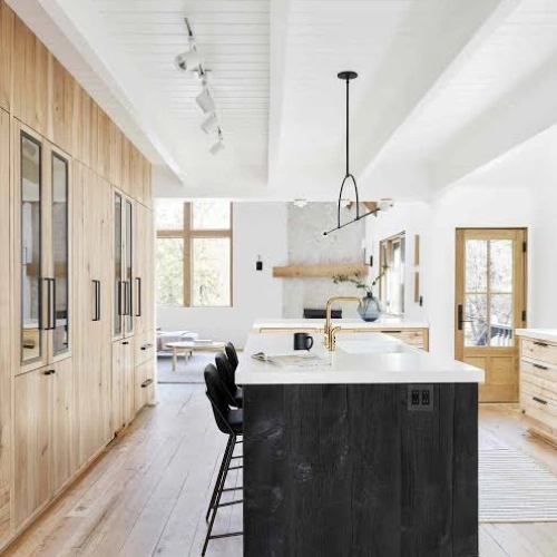 Ceiling design installed in a Dubai kitchen