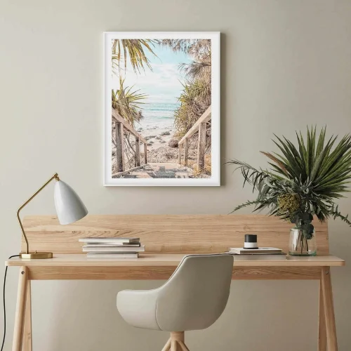 Office painting completed in a Dubai workspace