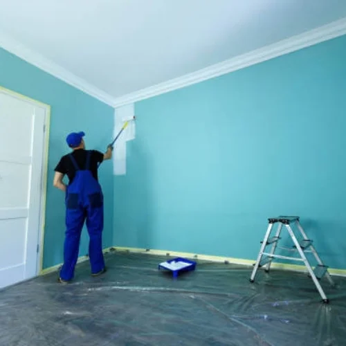 Villa painting completed in Dubai
